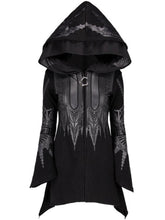 Load image into Gallery viewer, Punk Fashion Flare Sleeve Print Hoodie Coats