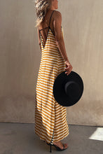 Load image into Gallery viewer, Take A Trip Ethnic Print Backless A-line Maxi Dress