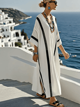Load image into Gallery viewer, Women'S Contrast Striped Dress