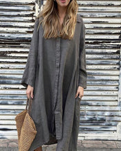 Load image into Gallery viewer, Fashion Casual Long-Sleeved Shirt Dress