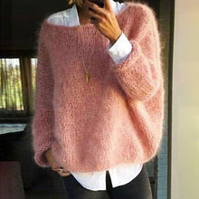 Load image into Gallery viewer, Casual Mohair Warm Knitted Sweater