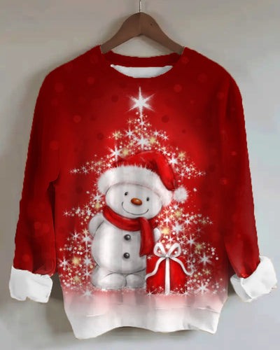 Women's Vintage Christmas Style Sweatshirt