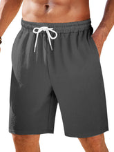 Load image into Gallery viewer, Men's Hawaiian Beach Solid Color Comfortable Solid Color Shorts