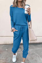 Load image into Gallery viewer, Comfy T-shirt&amp;Pants Two Pieces Set