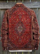 Load image into Gallery viewer, Vintage Art Print Casual Denim Jacket