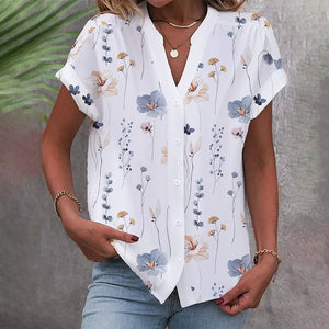 Floral Button Down Casual Shirt