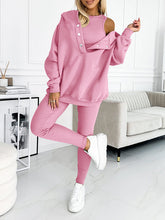 Load image into Gallery viewer, Hooded Casual and Comfortable Sweatshirt Suit
