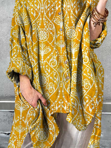 Women's Elegant Simple Floral Pattern Cotton Shirt