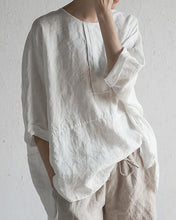 Load image into Gallery viewer, Comfortable Solid Linen Top