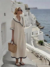 Load image into Gallery viewer, Women'S Loose Striped Print Dress