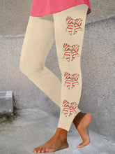 Load image into Gallery viewer, Women's Christmas Colorful Bow Print Skinny Leggings