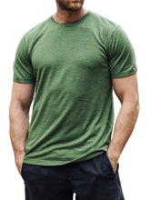 Load image into Gallery viewer, Men's Cotton Basic Casual Versatile Everyday Short-sleeved T-shirt