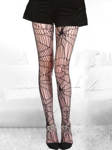 Women's Halloween Fishnet Socks