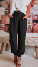 Load image into Gallery viewer, Women&#39;s Fashion Drawstring Elastic Waist Harlan Pants