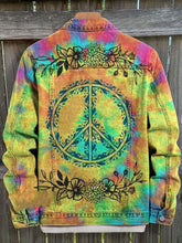 Load image into Gallery viewer, Vintage Print Casual Denim Jacket