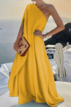 Load image into Gallery viewer, Alyse One Shoulder A-line Elegant Maxi Dress