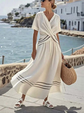Load image into Gallery viewer, Women'S Loose Striped Print Dress