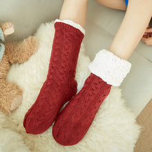 Load image into Gallery viewer, Christmas Socks Thickened And Velvet