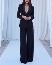 Load image into Gallery viewer, Fashion Classic Lassel Blazer &amp; Pants Two-piece Set