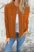 Load image into Gallery viewer, Casual Round Neck Zipper Thin Jacket (Buy 2 Free Shipping)