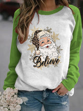 Load image into Gallery viewer, Women&#39;s Merry Christmas Santa Claus Print Casual Sweatshirt