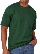 Load image into Gallery viewer, Fashionable And Simple Round Neck Pocket Short-Sleeved Bottoming T-shirt