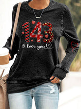 Load image into Gallery viewer, Fashion Print Long Sleeve Sweatshirt