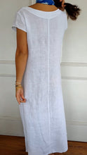 Load image into Gallery viewer, Round Neck Short Sleeve Pocket Dress