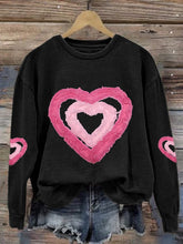 Load image into Gallery viewer, Women's Valentine's Day Printed Long Sleeve Sweatshirt