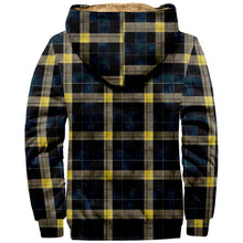 Load image into Gallery viewer, Vintage Plaid Print Pocket Fleece Hoodie Jacket